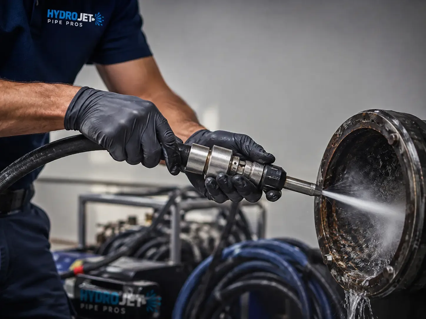 Hydro Jet Pipe Descaling in Newcastle, CA